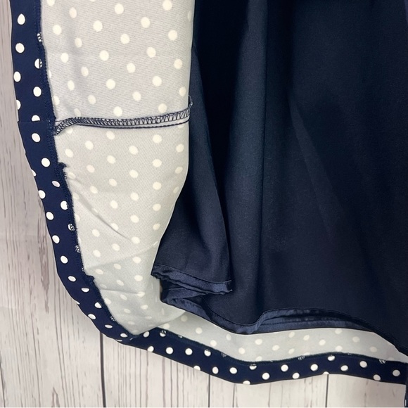 ModCloth | polka dot circle belted skirt - Picture 4 of 10